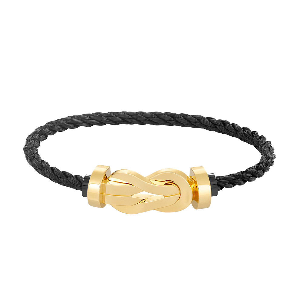 [Elitejewels]チャンス ラージ 8 フィギュア バックル ダイヤモンドなし ブレスレット ゴールド