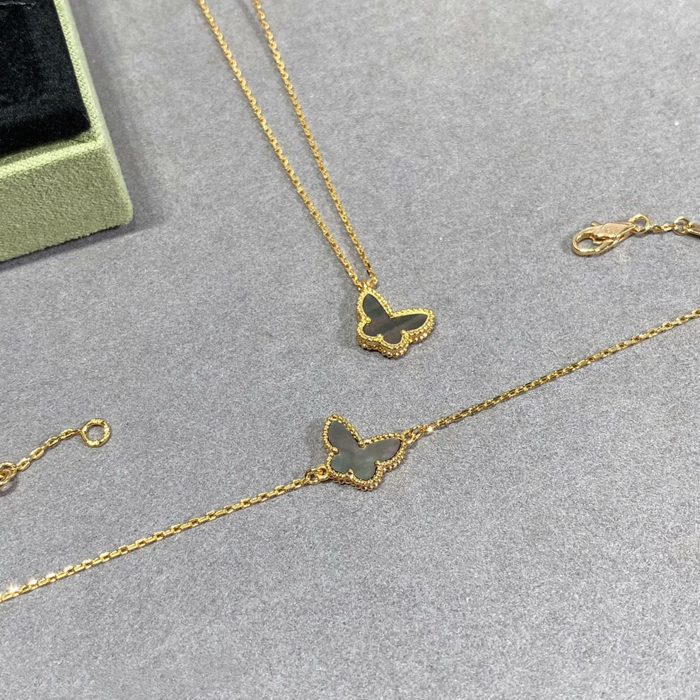[Elitejewels]バタフライオニキスバタフライブレスレット