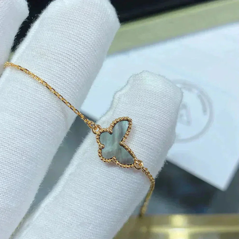 [Elitejewels]バタフライオニキスバタフライブレスレット