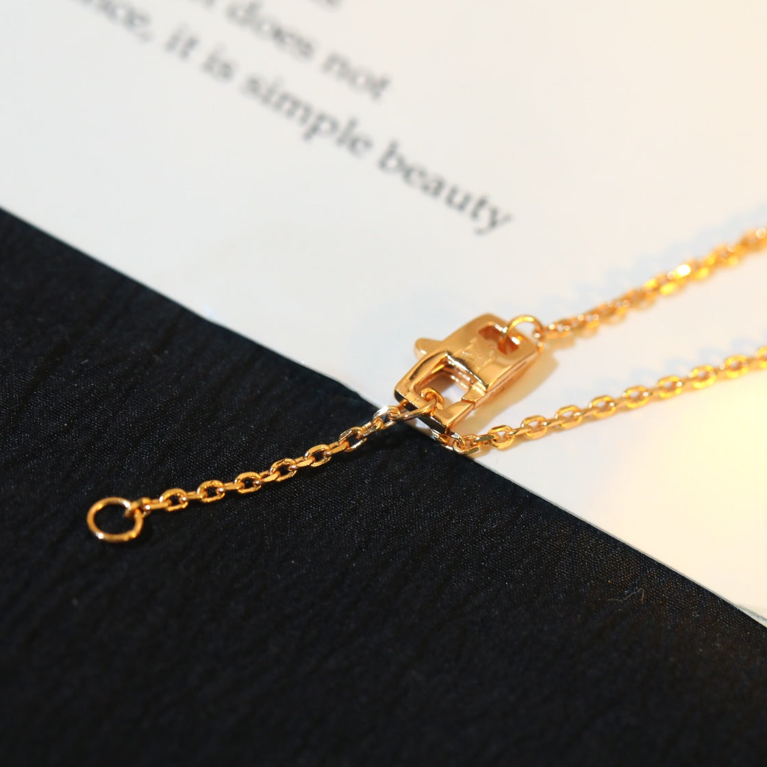 [Elitejewels]スターとサン ダイヤモンド ピンクゴールドネックレス