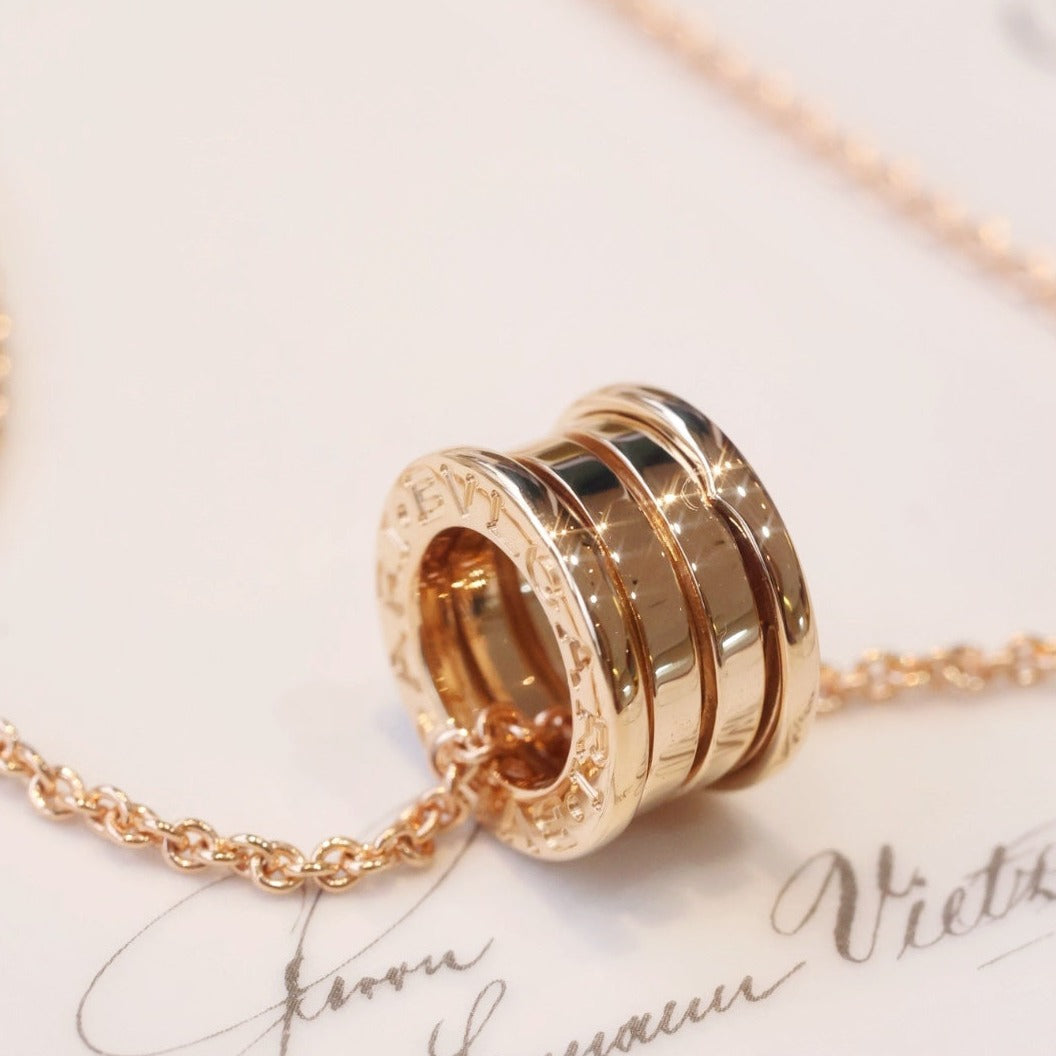 [Elitejewels]ZERO 1 ROSA GOLD HALSKETTE