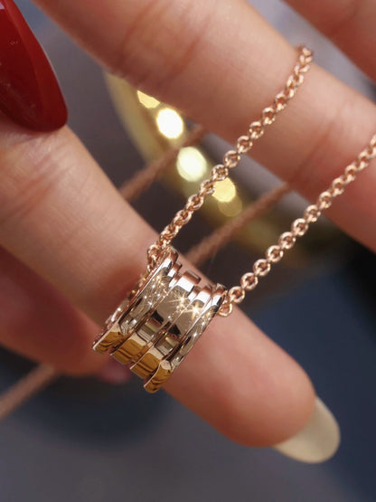 [Elitejewels]ZERO 1 ROSA GOLD HALSKETTE