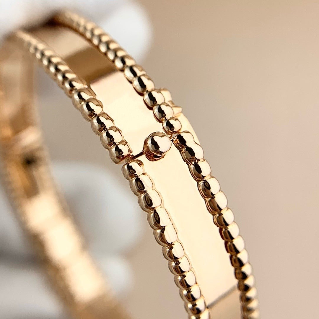 [Elitejewels]CLOVER BRACELET ENGRAVING SERIES