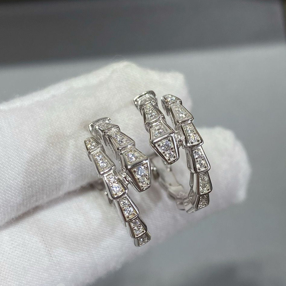 [Elitejewels]SERPENTI OHRRINGE DIAMANT