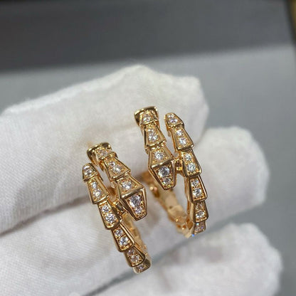 [Elitejewels]SERPENTI OHRRINGE DIAMANT