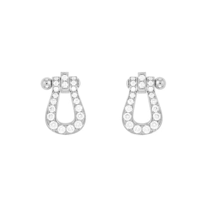 [Elitejewels]FORCE 10 FULL DIAMOND STUD EARRINGS MINI MODEL
