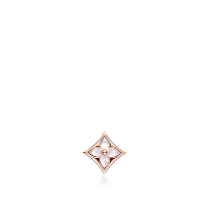 [Elitejewels]スターモップピンクゴールドイヤリング